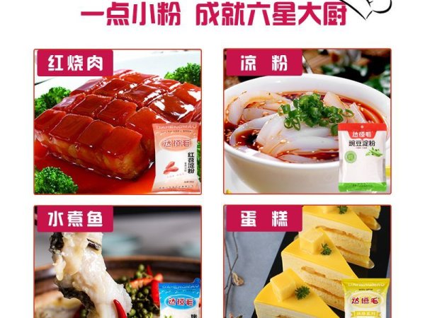 食用淀粉（红苕淀粉、豌豆淀粉、玉米淀粉、豆粉、嫩肉淀粉） 图4