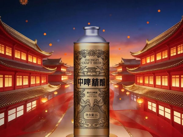 中啤精酿德式白啤精酿啤酒 图2