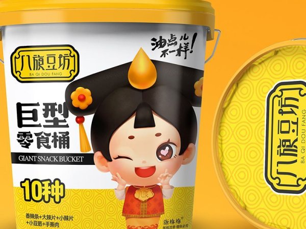 【广维案例】八旗&times;辣条包装设计 图4
