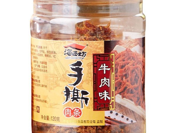 海西坊厦门特产手撕猪肉条120g罐装办公室休闲零食小吃 图4