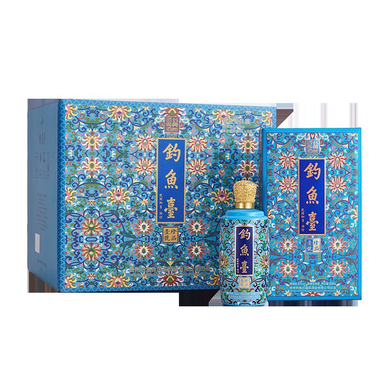 钓鱼台珐琅彩酒