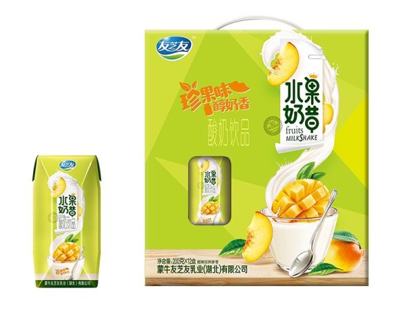 蒙牛友芝友 水果奶昔 图4