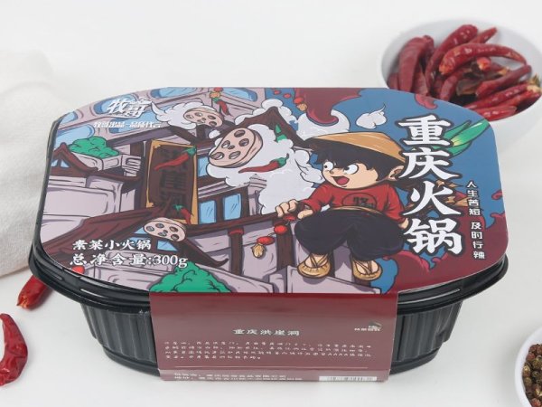 重庆牧哥素菜自热火锅自煮火锅懒人火锅方便火锅 图4