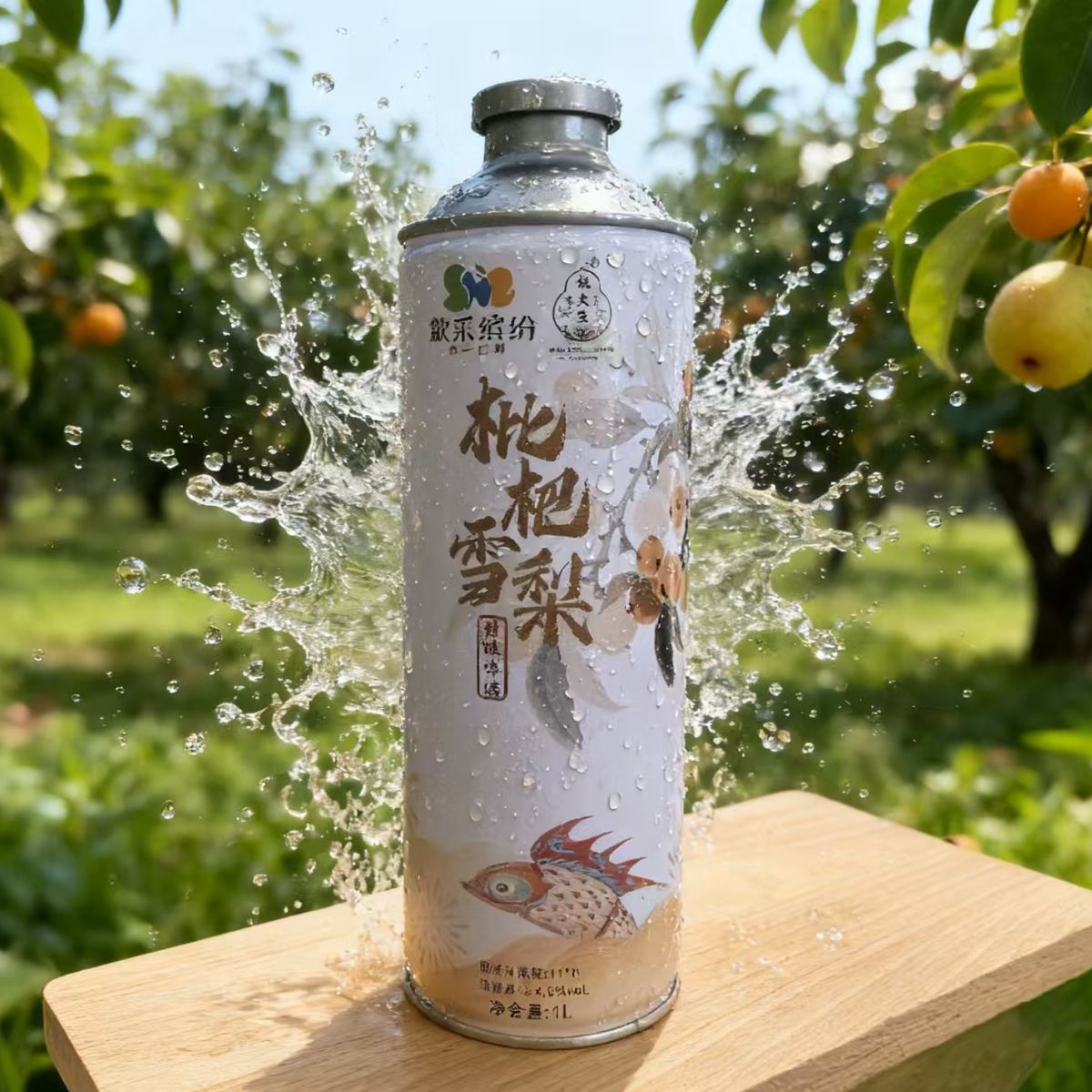 歙采缤纷枇杷贡菊精酿啤酒