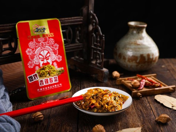 蓉上坊爆炒香辣酸菜丝40g/50g 图2