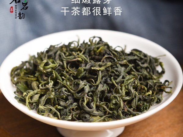 碧岩韵茶孔雀绿罐云雾绿茶250gKQLC250 图3