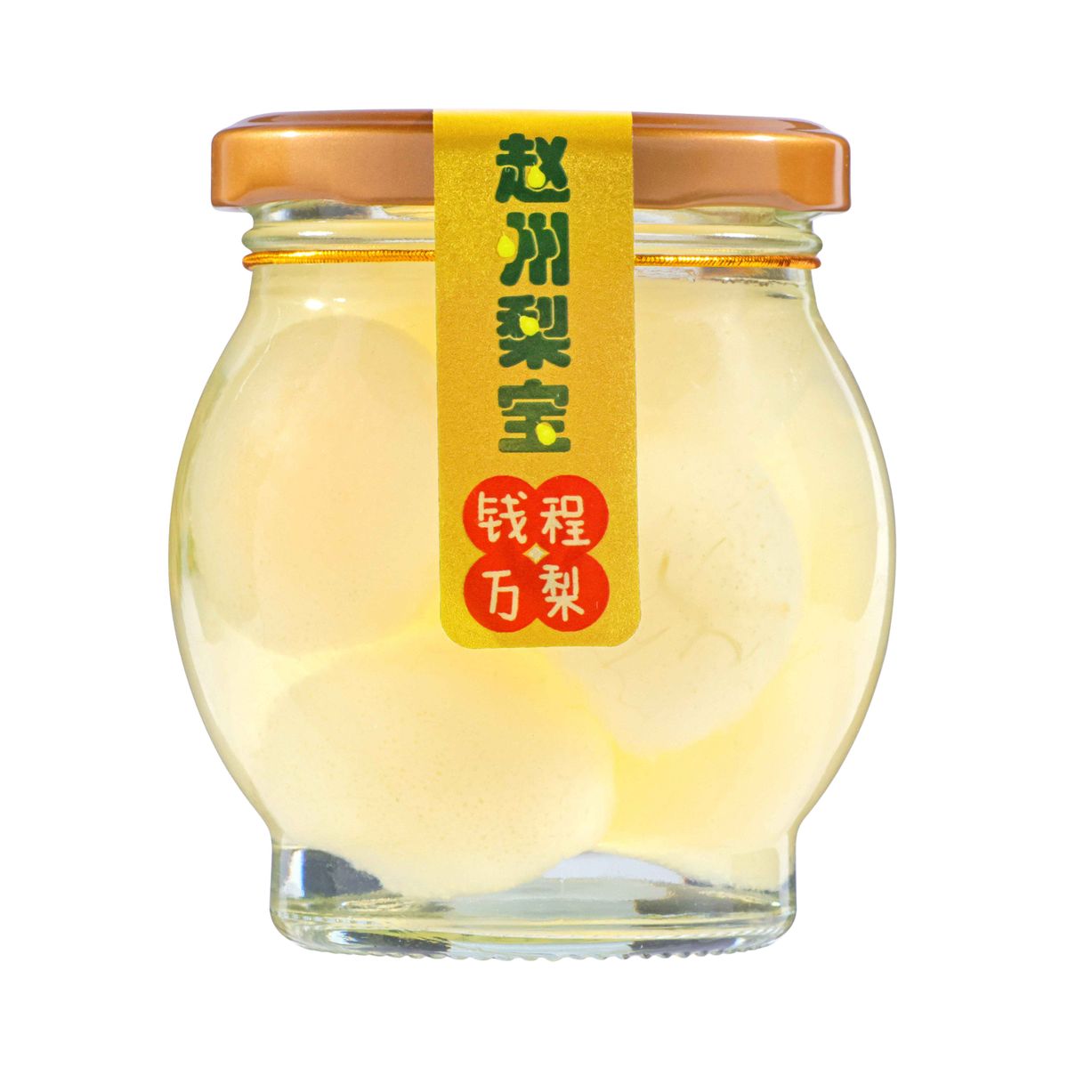 赵州梨宝梨球罐头