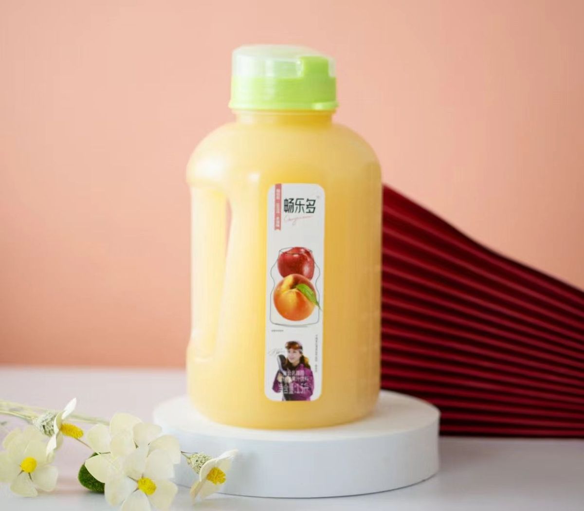 畅乐多蜜桃复合果汁乳酸菌饮料
