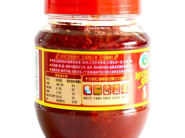 川骄红油郫县豆瓣500g装 图4