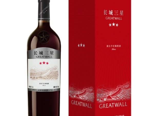 长城三星美乐干红葡萄酒 图1