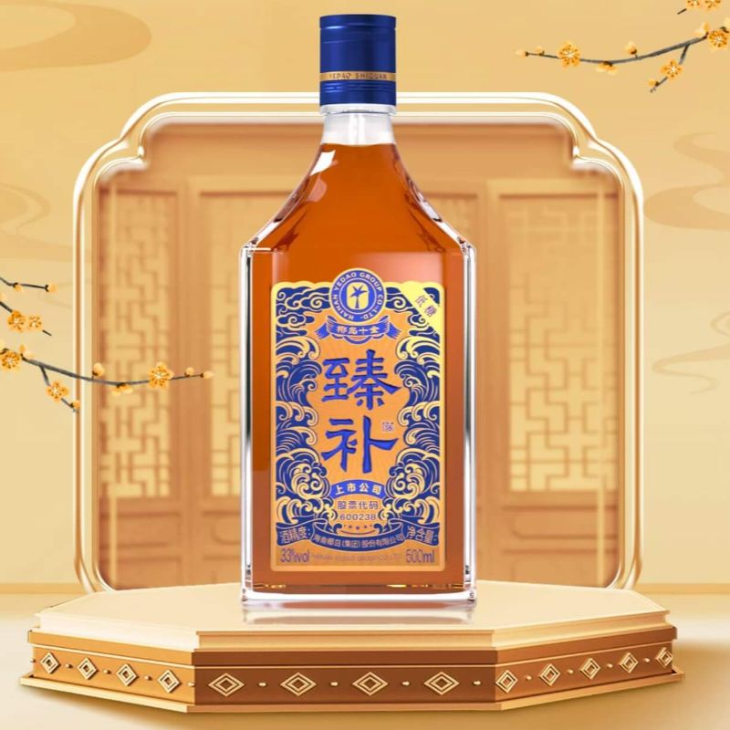 33&deg;椰岛瑧补酒500ml（低糖版）1*12