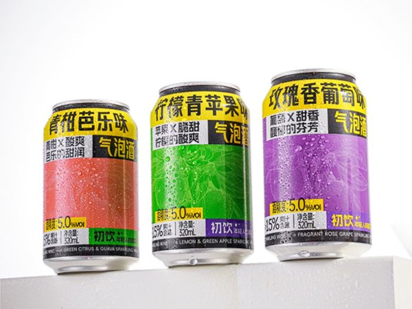 初饮果汁型气泡酒320ml 图2