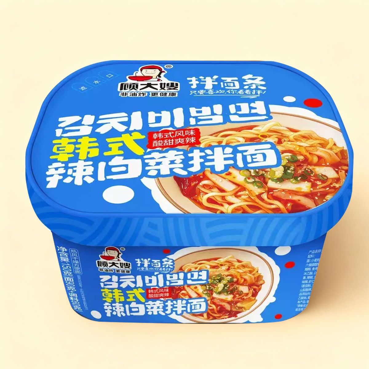 顾大嫂辣白菜盒装拌面150g- 招商代理