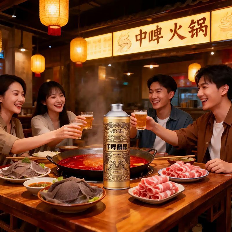 中啤精酿德式白啤精酿啤酒