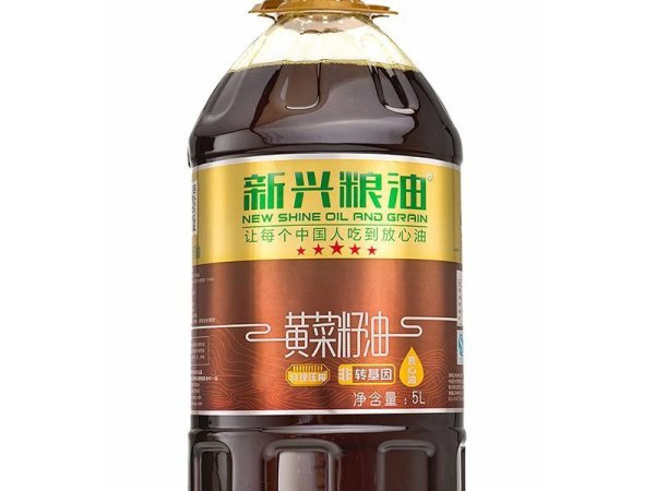 新兴粮油黄菜籽油5L 图3