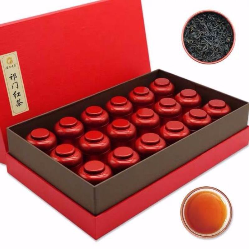 祁门红茶小罐特级红香螺