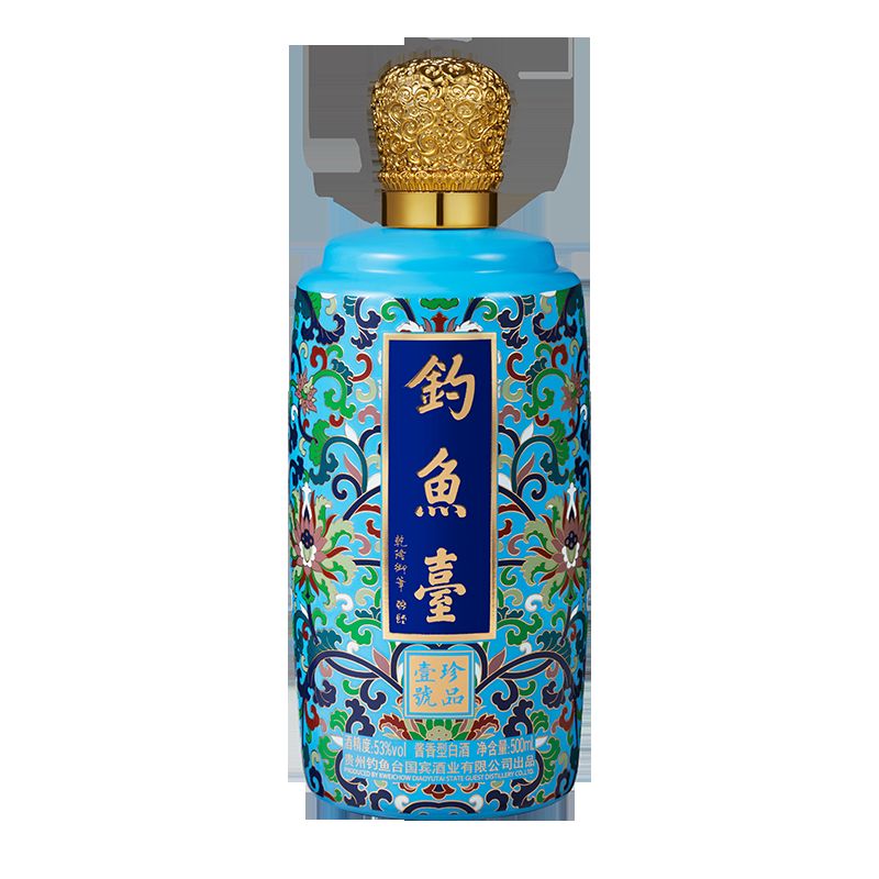 钓鱼台珐琅彩酒