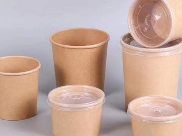 一次性方便自热食品粉丝外卖包装纸桶 图1