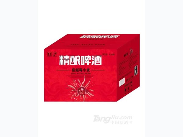 蔓越莓小麦精酿啤酒 图1