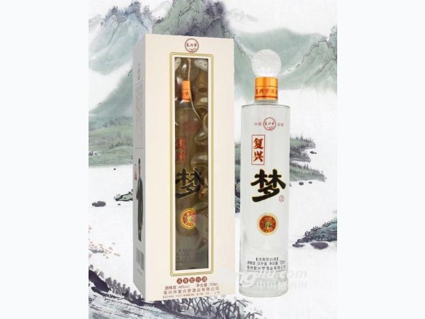 复兴梦浓香型白酒700ml