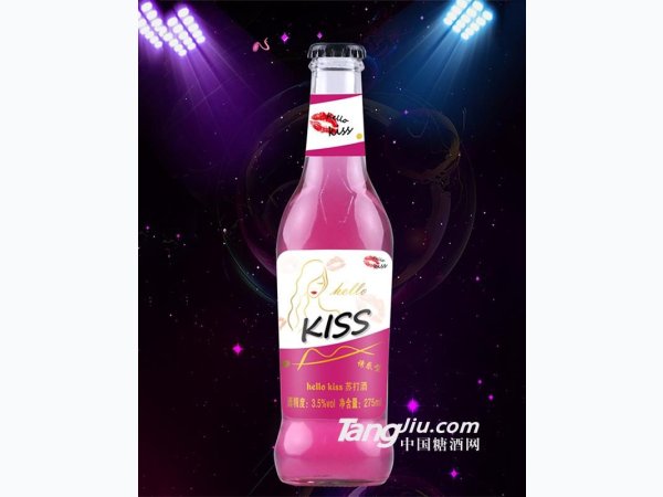 hello kiss苏打酒系列诱惑型275ml 图1
