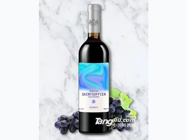 圣索菲尔缤纷蓝葡萄酒 图1