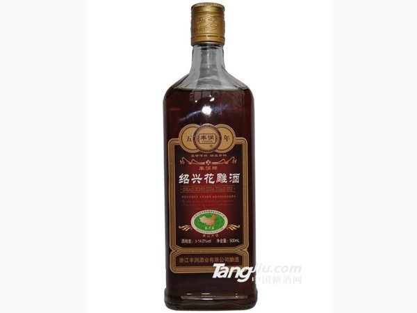 丰润老酒绍兴花雕酒五年500ml 图1