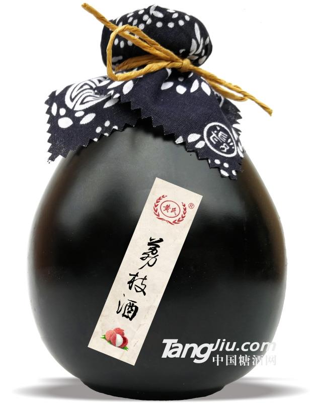 12&deg;黄氏荔枝酒（黑坛）-500ml