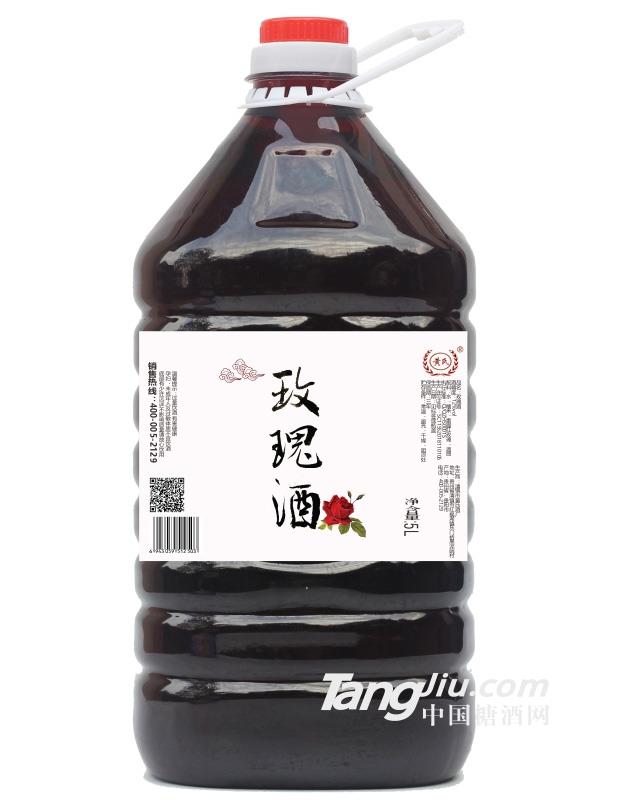 12&deg;黄氏玫瑰酒（桶装）-5L