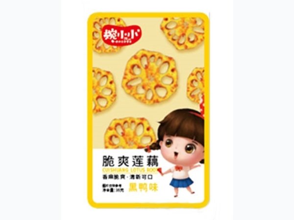 婉小小脆爽莲藕黑鸭味 图1