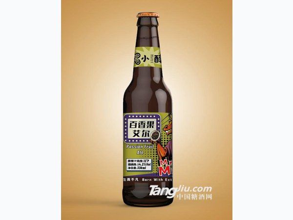 小醇百香果艾尔果味啤酒 图1