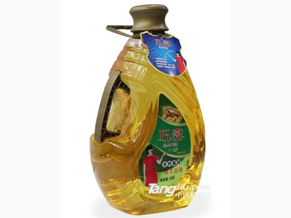 巧妻一级大豆油5L 图1