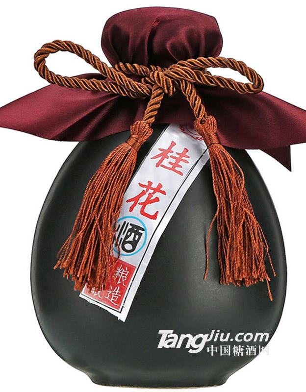 15&deg;黄氏桂花酒（黑坛）-500ml