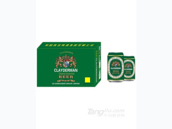 英国凯伦啤酒325x24罐（绿） 图1