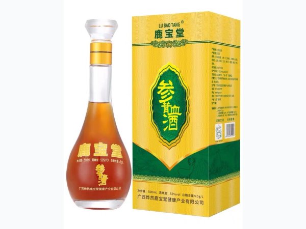 鹿宝堂参茸血酒龙运50&deg; 图1