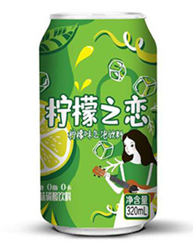 柠檬之恋柠檬味气泡饮料