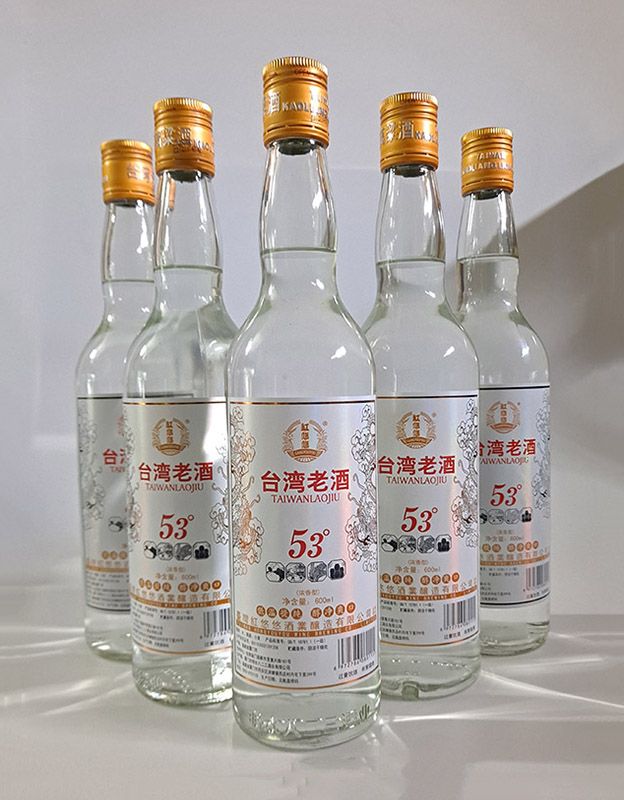 光瓶白龙高粱酒浓香53度600ml