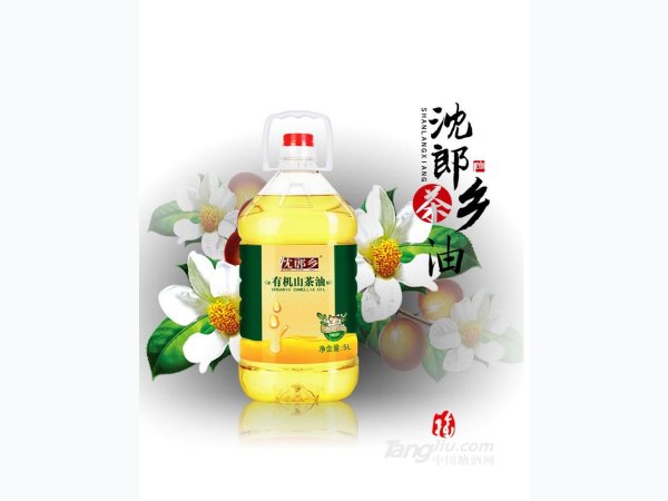 沈郎乡野生山茶油农家高山有机茶籽油5L 图1