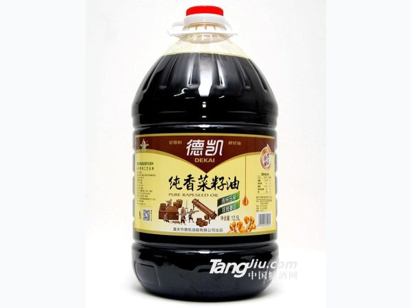 非转纯香菜籽油-12.5L 图1
