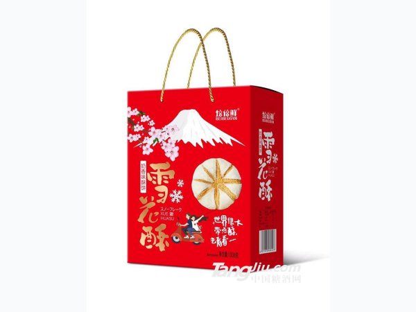 焙倍鲜雪花酥奶香味酥饼