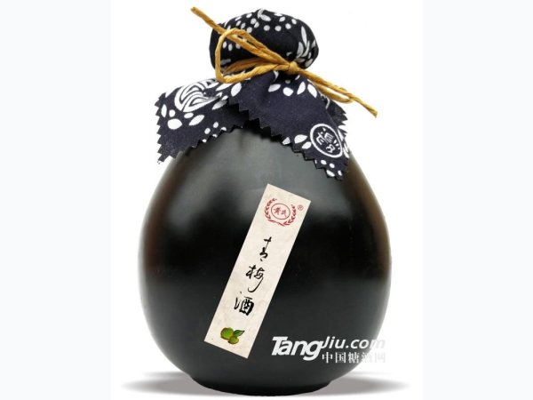 12&deg;黄氏青梅酒（黑坛）-500ml 图1