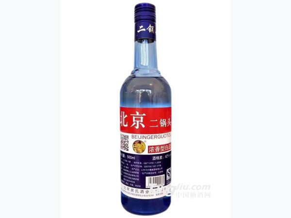 房氏二锅头蓝瓶