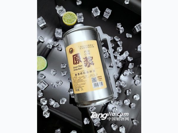 2升西蒙白啤原浆 图1