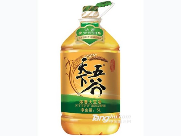天下五谷老东北非转基因大豆油 5L 图1