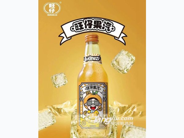 橘子果味汽水358ml 图1