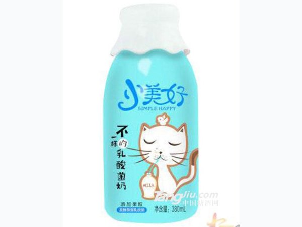 小美好乳酸菌奶380ml（蓝） 图1