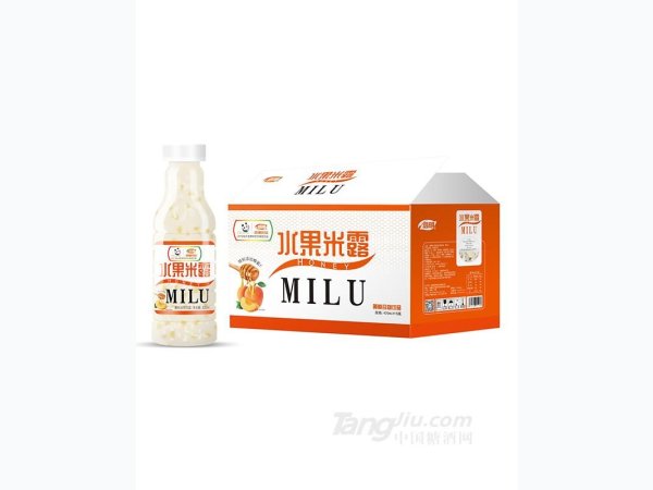 水果米露-黄桃谷物饮品420ml 图1