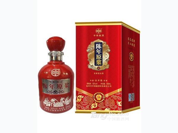 中粮酿酒陈年原浆浓香型白酒16年500ml 图1