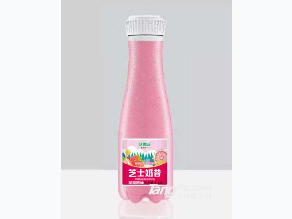 味优滋芝士奶昔草莓西柚味 图1