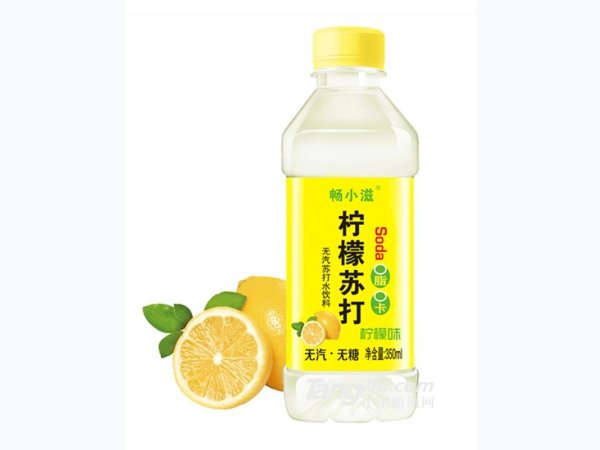 畅小滋柠檬苏打水350ml
